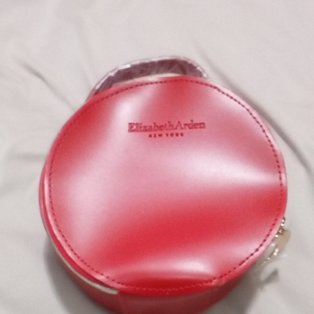 Elizabeth Arden Red Circular Handbag